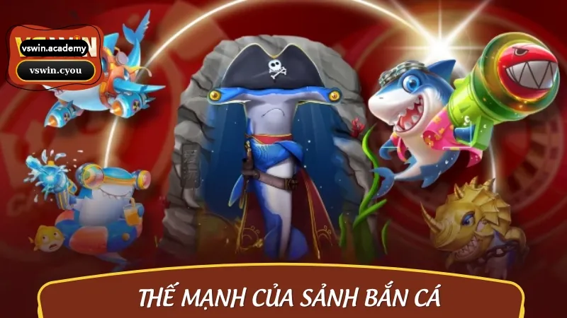 Thế giới săn cá đầy màu sắc tại bắn cá VSWIN